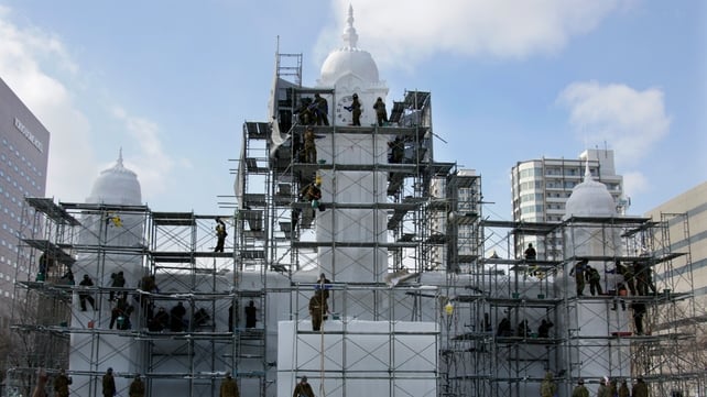 Over 2.6 million people are expected to attend the snow festival Over 2.6 million people are expected to attend the snow festival