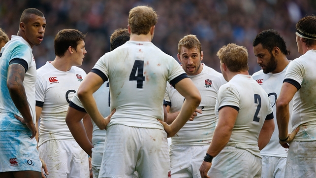 England have handed debuts to their outside centre and wing