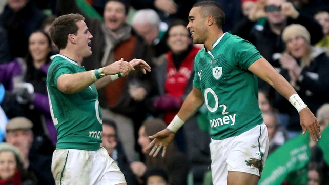 Craig Gilroy and Simon Zebo have been left out of the squad to face Scotland and Wales