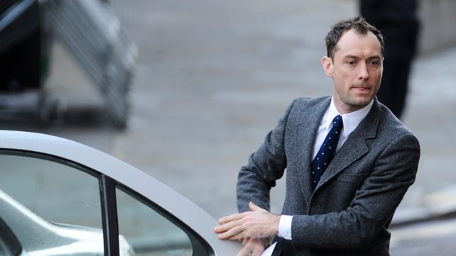 Jude Law is the most high-profile celebrity so far to give evidence at the trial (Pic: EPA) Jude Law is the most high-profile celebrity so far to give evidence at the trial (Pic: EPA)