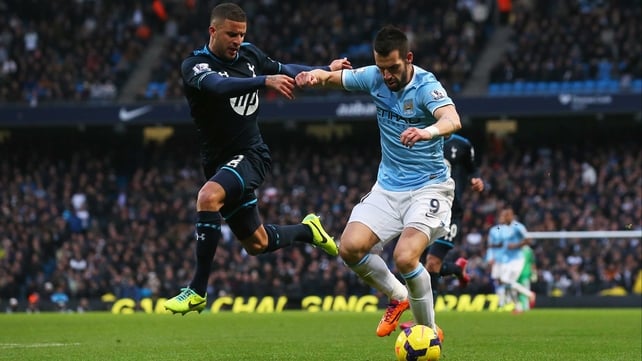 Tottenham entertain Man City at White Hart Lane