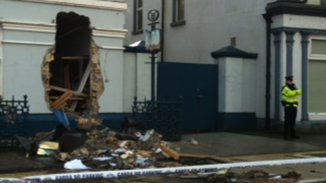 The scene from Teeling Street last January The scene from Teeling Street last January
