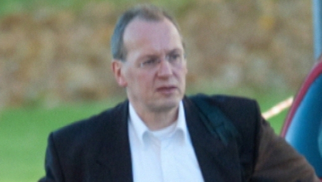 Thomas Pfeiffer did not comment as he left the court in Waterford Thomas Pfeiffer did not comment as he left the court in Waterford
