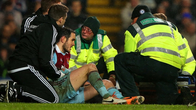 Ireland defender Joey O'Brien will be out injured for the next three months