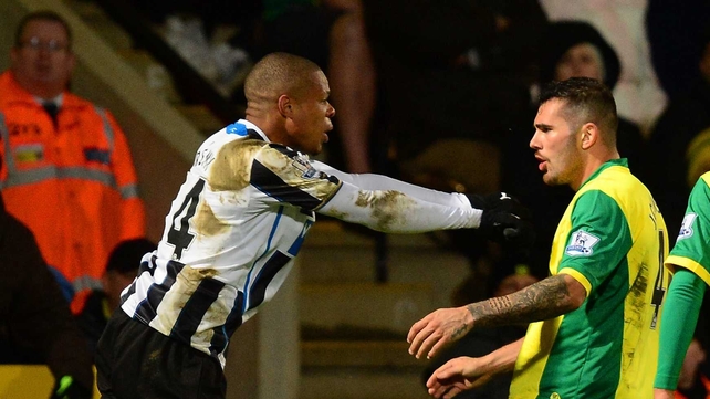 Loic Remy and Norwich's Bradley Johnson were both sent off during their sides' encounter