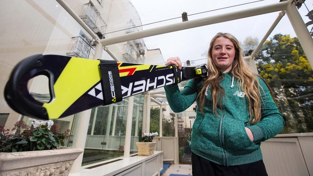 Florence Bell will race the giant slalom in Sochi