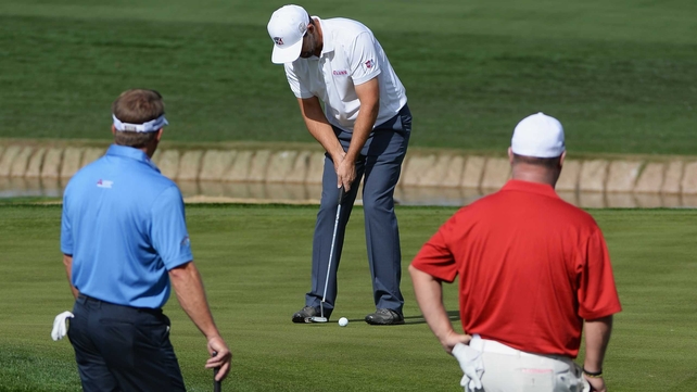 Padraig Harrington shot a 73 in his opening round