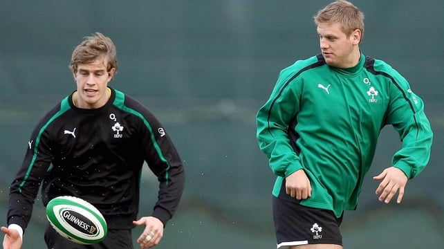 Andrew Trimble and Chris Henry will start against Scotland