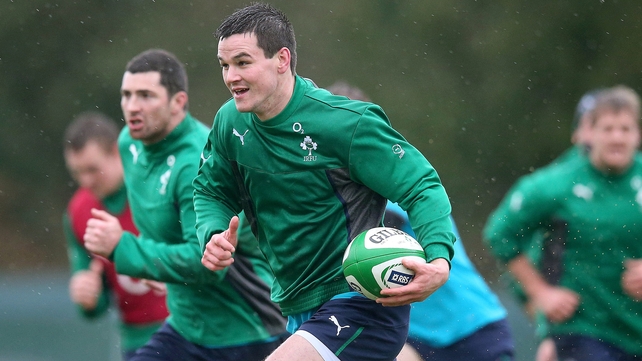 Jonathan Sexton - he and Conor Murray carry a physical threat that will challenge the Scottish defence