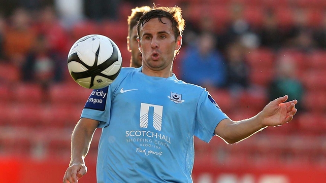 David Cassidy in action for Drogheda United last season