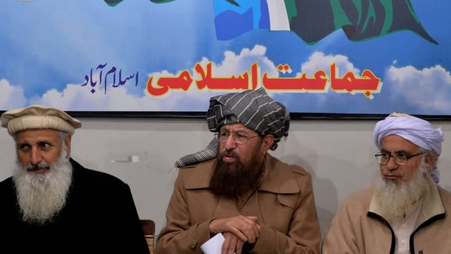 TTP committee members to hold talks with the government include chief cleric of Islamabad's Red Mosque, Maulana Abdul Aziz (R), Maulana Sami-ul-Haq (C) and professor Ibrahim Khan TTP committee members to hold talks with the government include chief cleric of Islamabad's Red Mosque, Maulana Abdul Aziz (R), Maulana Sami-ul-Haq (C) and professor Ibrahim Khan