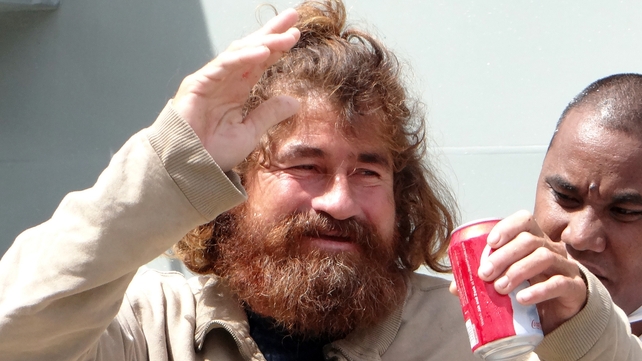Jose Salvador Alvarenga washed up on a remote Pacific atoll over a week ago Jose Salvador Alvarenga washed up on a remote Pacific atoll over a week ago