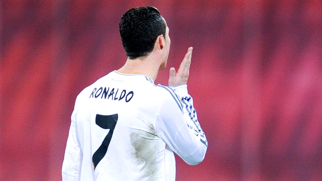 Extra ban for gesture Ronaldo made as he left field in Bilbao