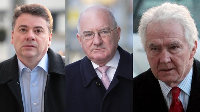 (L-R) Pat Whelan, William McAteer and Seán FitzPatrick (L-R) Pat Whelan, William McAteer and Seán FitzPatrick