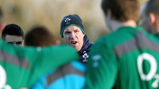 Paul O'Connell is back in the Ireland team having been forced to withdraw from the game against Italy through a chest infection