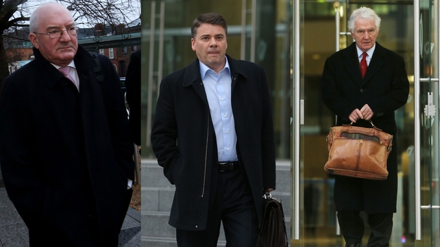Willie McAteer, Pat Whelan and Seán FitzPatrick have pleaded not guilty to the charges against them Willie McAteer, Pat Whelan and Seán FitzPatrick have pleaded not guilty to the charges against them