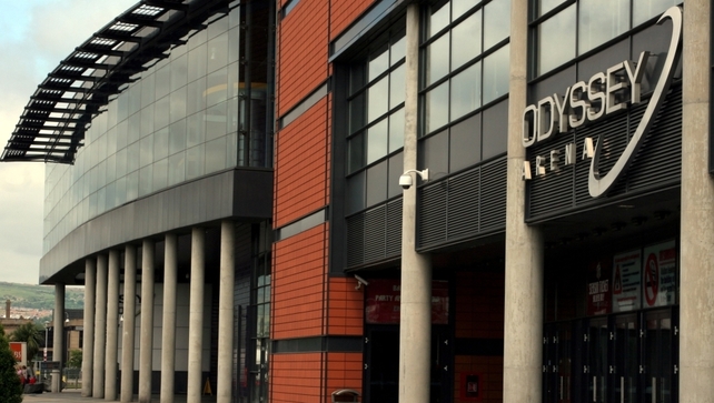 A number of people are being treated following an incident at a concert in the Odyssey Arena A number of people are being treated following an incident at a concert in the Odyssey Arena