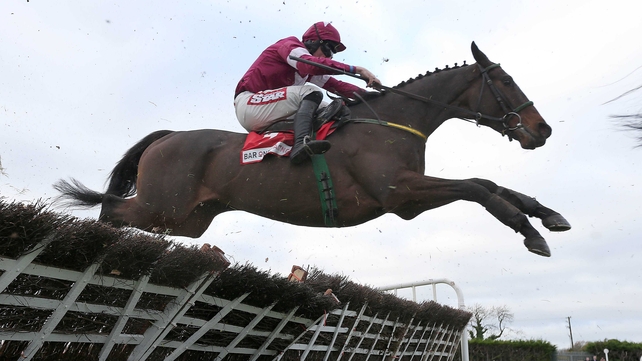 Davy Russell on Very Wood at Fairyhouse in December