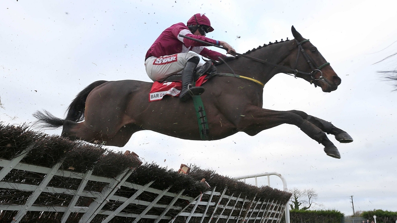 Davy Russell on Very Wood at Fairyhouse in December