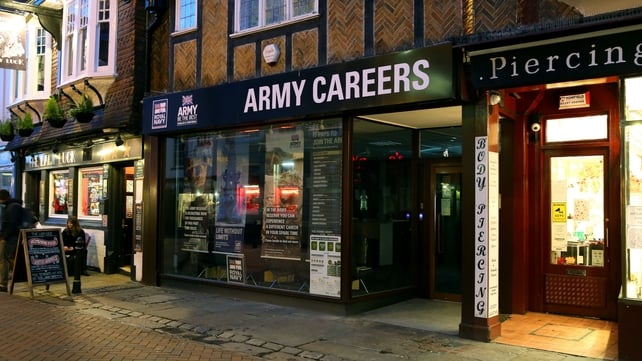 Seven suspected explosive devices were sent to army careers offices Seven suspected explosive devices were sent to army careers offices