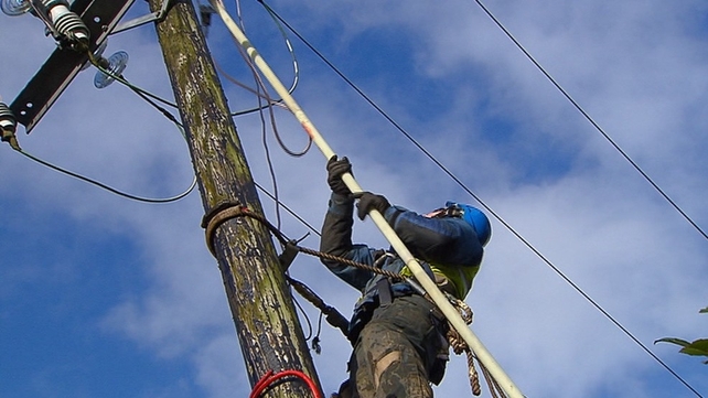 The public has been warned to stay away from fallen lines The public has been warned to stay away from fallen lines
