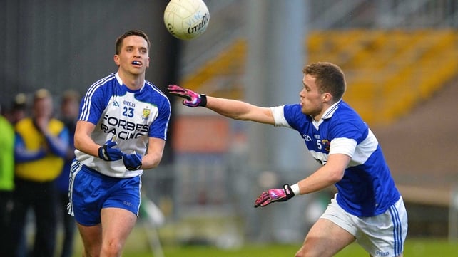 Ballinderry's Raymond Wilson and St Vincent's Shane Byrne