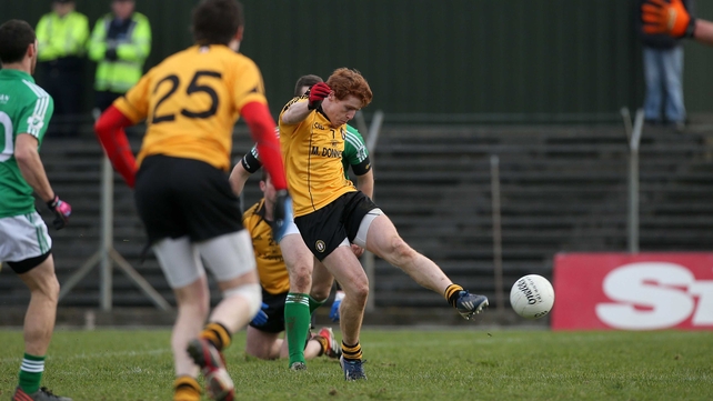 Peter Harte scored a decisive goal for Ulster