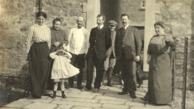 Belgian refugees in Monaghan town Belgian refugees in Monaghan town