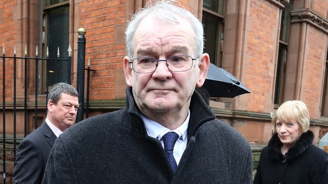 Alan Black, pictured at today's hearing, was shot 18 times Alan Black, pictured at today's hearing, was shot 18 times