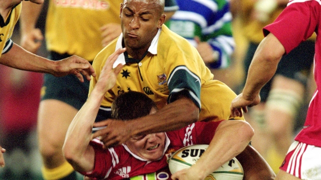 Gregan and O'Driscoll clashed in the 2001 Lions series