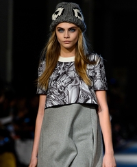 Lagerfeld: Cara is the Charlie Chaplin of fashion