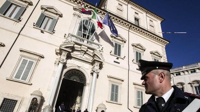 Matteo Renzi accepted the post of PM at Quirinale presidential palace in Rome (Pic: EPA) Matteo Renzi accepted the post of PM at Quirinale presidential palace in Rome (Pic: EPA)