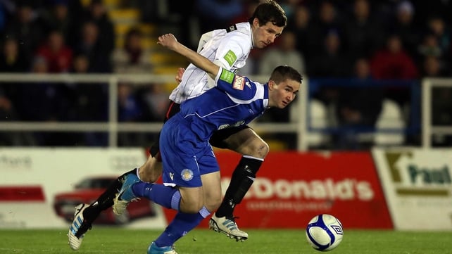 Sean Maguire in action for Waterford United prior to the move to West Ham