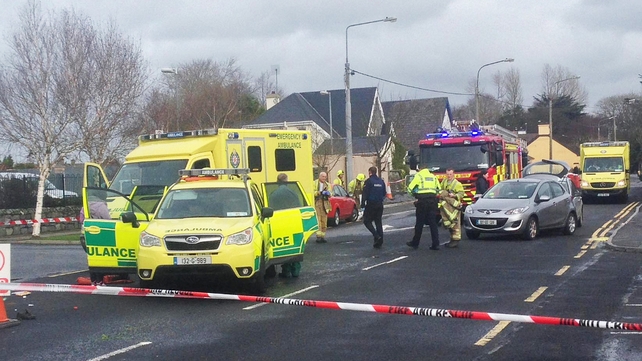 The accident happened on Francis Street in Ennis The accident happened on Francis Street in Ennis