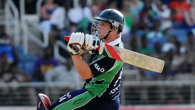 Gary Wilson top-scored for Ireland hitting 62 runs
