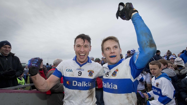 Tomas Quinn (r) has helped St Vincent's reach the club All-Ireland fina