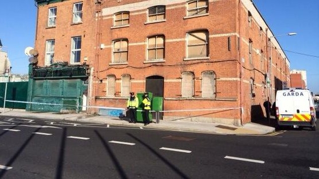 The man was stabbed during a row in a derelict pub on New Wapping Street The man was stabbed during a row in a derelict pub on New Wapping Street