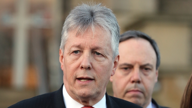 Peter Robinson said he would trust Muslims to "go down the shops for me" Peter Robinson said he would trust Muslims to "go down the shops for me"