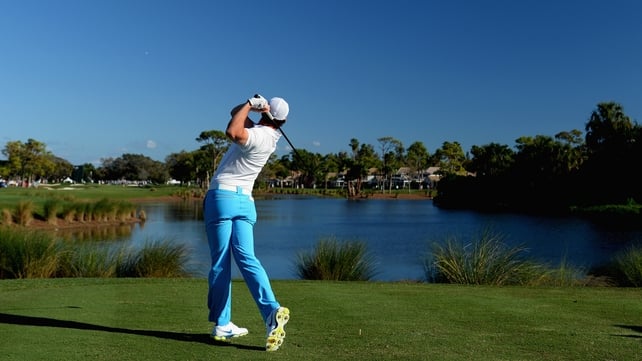 Rory McIlroy in action during the third round of The Honda Classic in Palm Beach
