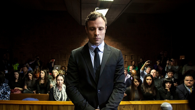 Oscar Pistorius at a pre-trial hearing last August (Pic: EPA)