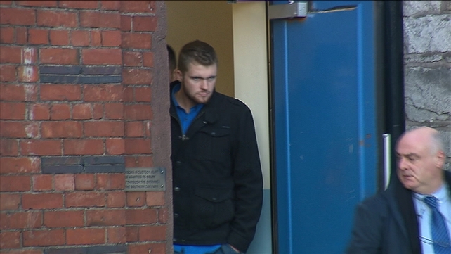 Shane Fitzgerald (C) was before the district court in Cork Shane Fitzgerald (C) was before the district court in Cork