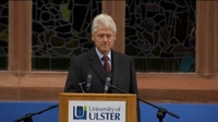 RTÉ News: Bill Clinton delivers speech at Guildhall Square in Derry RTÉ News: Bill Clinton delivers speech at Guildhall Square in Derry