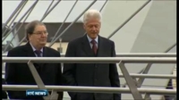 Nine News: Bill Clinton appeals for parties to peace process to finish the job Nine News: Bill Clinton appeals for parties to peace process to finish the job
