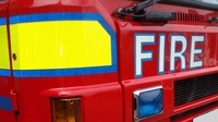 Blaze at disused factory in Portarlington Blaze at disused factory in Portarlington