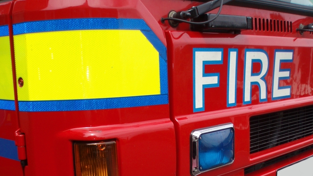 Around 12 units of the fire services attended the scene of the blaze at the building on Canal Road Around 12 units of the fire services attended the scene of the blaze at the building on Canal Road
