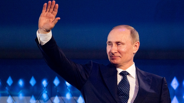 Vladimir Putin said Russia could not ignore calls for help from Russian speakers in Ukraine Vladimir Putin said Russia could not ignore calls for help from Russian speakers in Ukraine