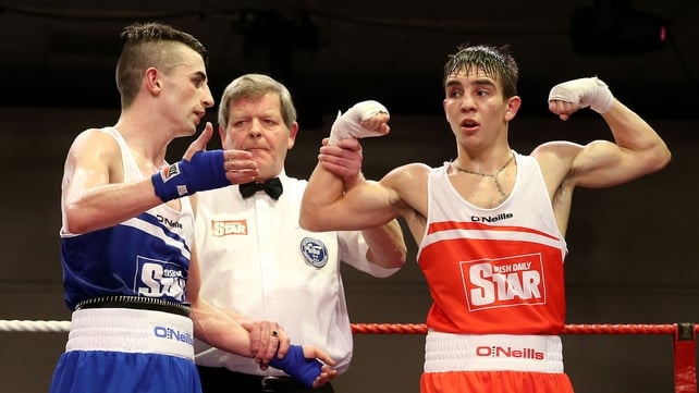 Michael Conlan takes the decision against Tyrone McCullagh