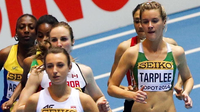 Claire Tarplee in action in Sopot