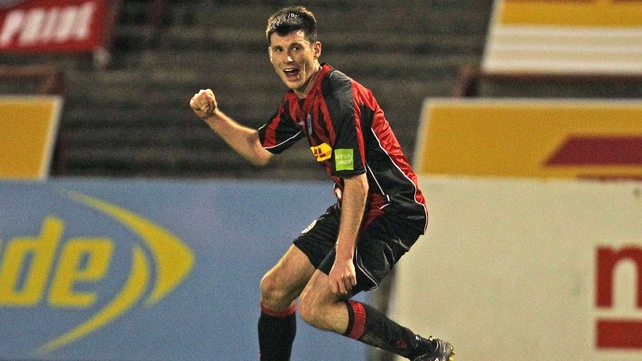 Dinny Corcoran's late goal salvaged a point for Bohemians