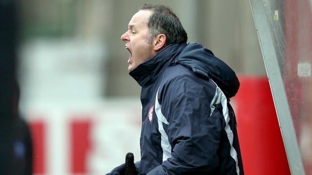 Bray manager Alan Mathews